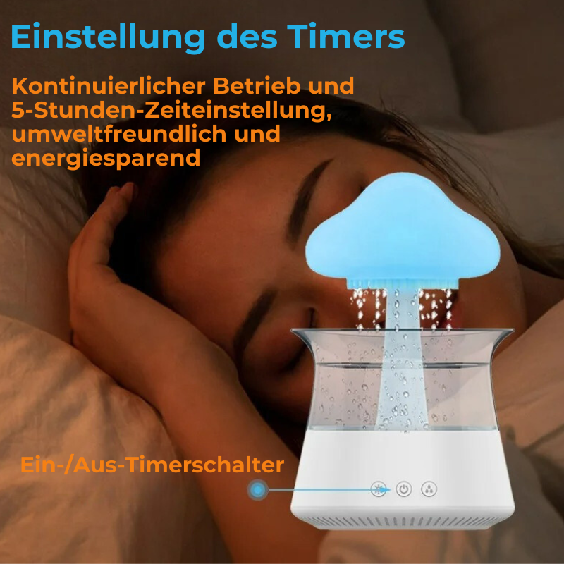 Licht-Regenwolken Aromatheraphie Luftbefeuchter