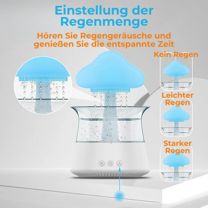 Licht-Regenwolken Aromatheraphie Luftbefeuchter